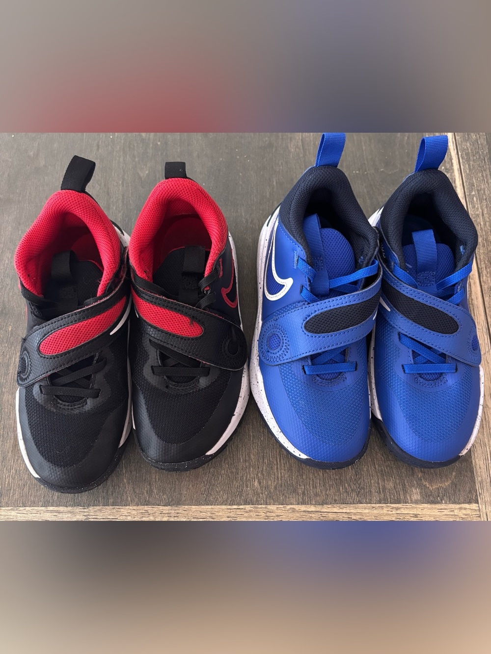 Both Pairs Nike Hustle D11’s